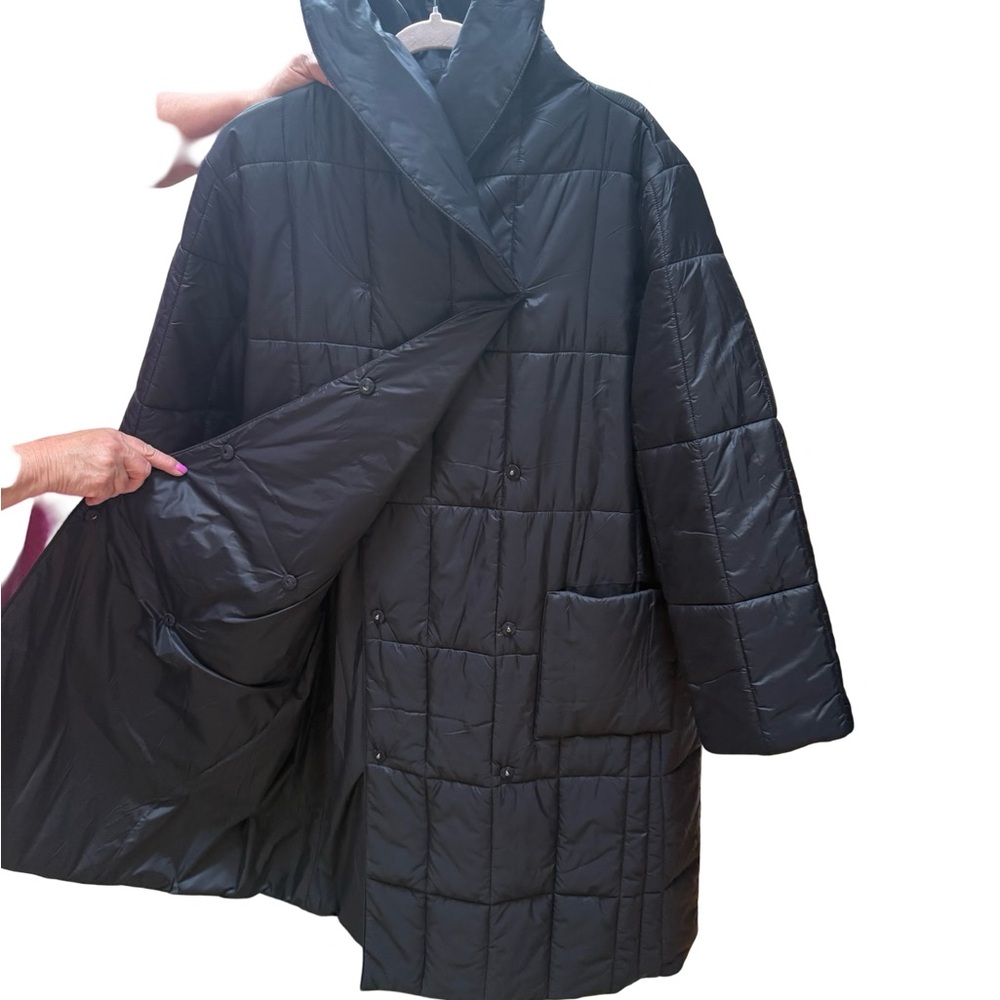 Eileen Fisher Down Jacket - Picture 3 of 4